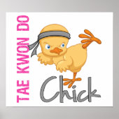 Tae Kwon Do Chick Poster (Voorkant)