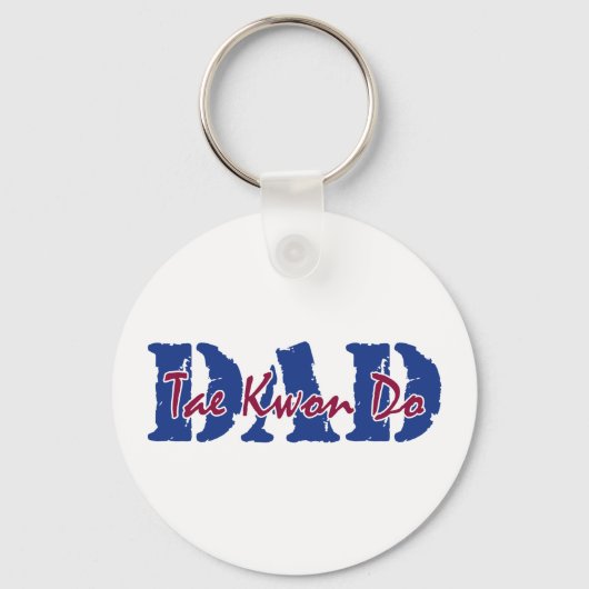 Tae Kwon Do Dad Sleutelhanger (Voorkant)