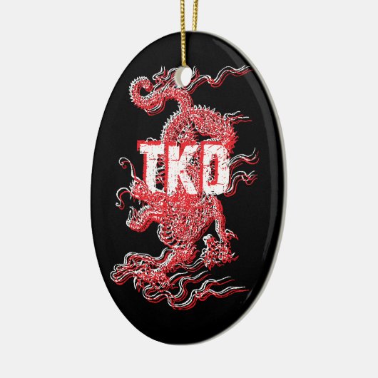 Tae Kwon Do Dragon Ornament (Links)