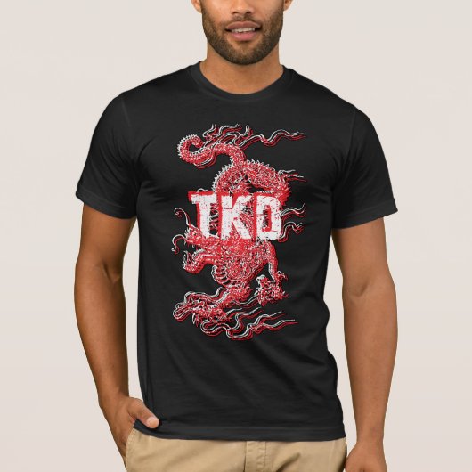 Tae Kwon Do Dragon Shirt (Voorkant)