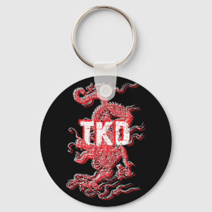 Tae Kwon Do Dragon Sleutelhanger