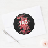 Tae Kwon Do Dragon Stickers (Envelop)