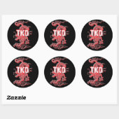 Tae Kwon Do Dragon Stickers (Vel)