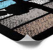 Tae Kwon Do fighter Taekwondo Korean fight Poster (Hoek)