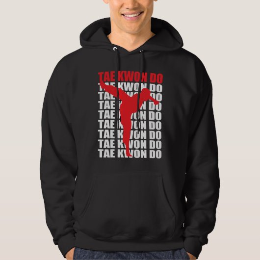 Tae Kwon Do Hoodie (Voorkant)