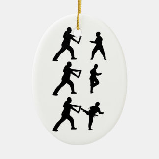 Tae Kwon-Do Keramisch Ornament