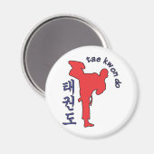 tae kwon do magneet (Voorkant / Achterkant)