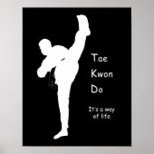 Tae Kwon Do Poster (Voorkant)
