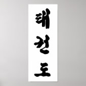 Tae Kwon Do Print (Voorkant)