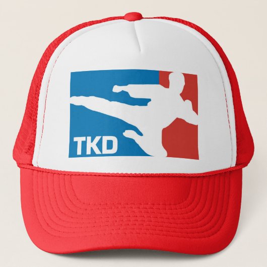 Tae Kwon-Do Red Trucker Pet (Voorkant)