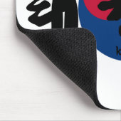 Tae Kwon Do vlag terug Muismat (Hoek)