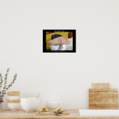 Tae Kwon doet de weg van de voet Poster (Keuken)