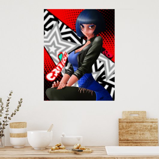 Tae Takemi - Persona Poster (Keuken)