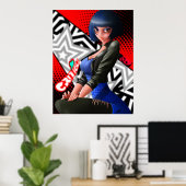 Tae Takemi - Persona Poster (Thuiskantoor)