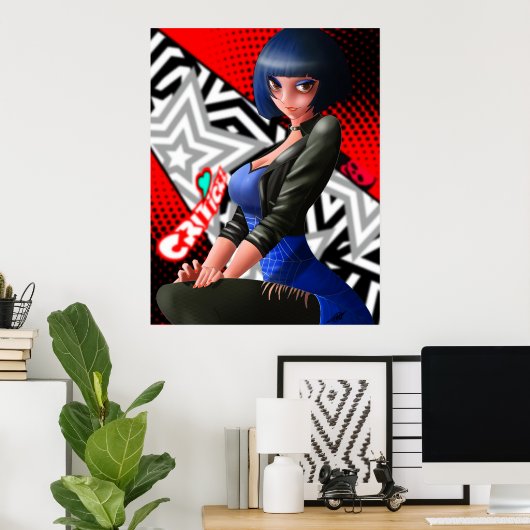 Tae Takemi - Persona Poster (Thuiskantoor)