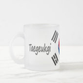 Taegeukgi 太 旗 matglas koffiemok (Links)