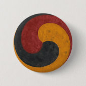 Taeguk Ronde Button 5,7 Cm (Voorkant)
