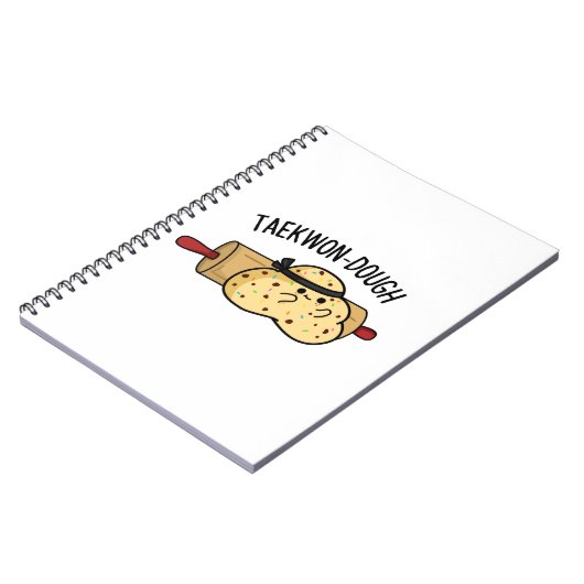 Taekwon-deeg Leuke Bak Pun Notitieboek (Linkerzijde)