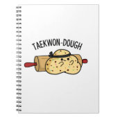 Taekwon-deeg Leuke Bak Pun Notitieboek (Voorkant)