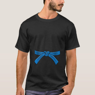 Taekwon Do Itf Blue Belt Costume 4th Gup Test Taek T-shirt