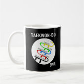 Taekwon-Do-tenets DNA Koffiemok (Links)