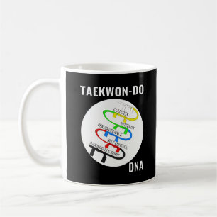 Taekwon-Do-tenets DNA Koffiemok