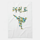 Taekwon-Do Towel Theedoek (Verticaal)