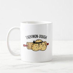 Taekwon-Dough Funny Baking Pun Koffiemok