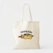 Taekwon-Dough Funny Baking Pun Tote Bag (Voorkant)