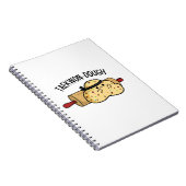 Taekwon-Dough Grappige Bakgrappen  Notitieboek (Rechterzijde)