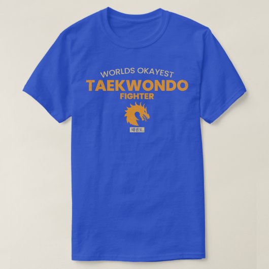 Taekwondo 1 t-shirt (Design voorkant)