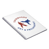 Taekwondo Art & Philosophy Notitieboek (Rechterzijde)