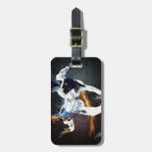 taekwondo bagagelabel (Voorkant verticaal)