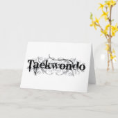 Taekwondo (BC) Kaart (Gele Bloem)