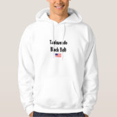 Taekwondo Black Belt Sweatshirt (Voorkant)