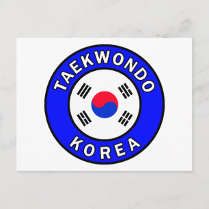 Taekwondo Briefkaart