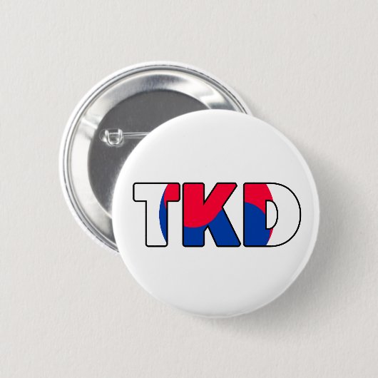 Taekwondo Button (Voorkant /achterkant)