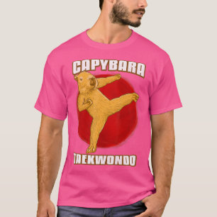 Taekwondo Capybara T-shirt