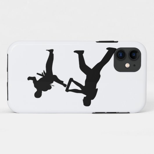 taekwondo Case-Mate iPhone case (Achterkant (horizontaal))
