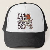 Taekwondo Cat Trucker Pet (Voorkant)
