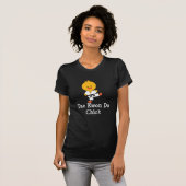 Taekwondo Chick Gelaagde T-shirt (Voorkant volledig)