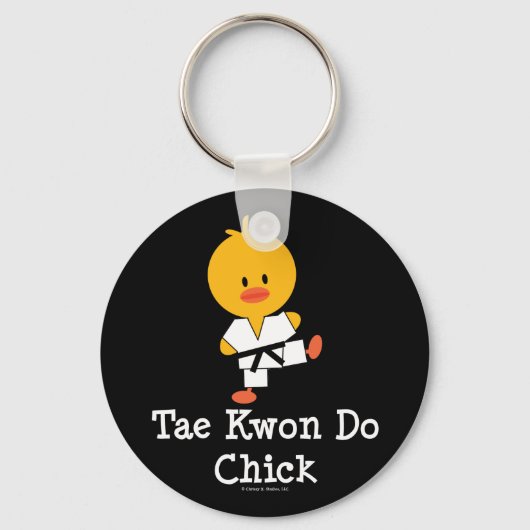 Taekwondo Chick Sleutelhanger (Voorkant)