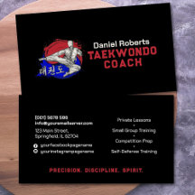 Taekwondo Coach - Taegeuk en Hangul symbool