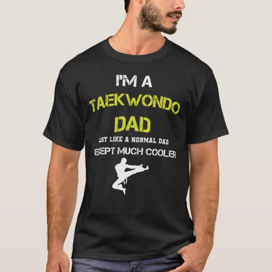 Taekwondo Dad Tshirt (Voorkant)