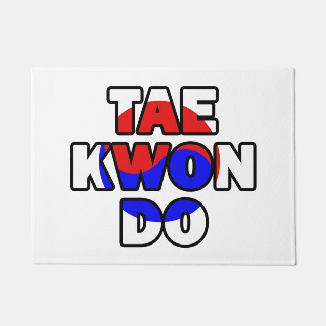 Taekwondo Deurmat (Voorkant)
