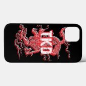Taekwondo Dragon Case-Mate iPhone Case (Achterkant (horizontaal))