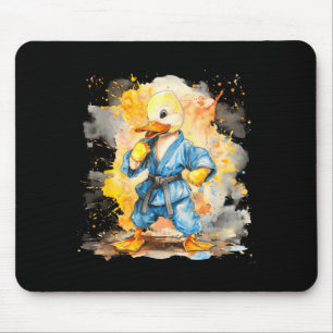 Taekwondo Eend Mma Watercolor Vechtkunsten Judo Muismat