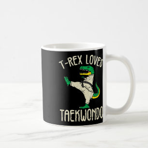 Taekwondo en vechtsporten T-rex I voor karate meis Koffiemok
