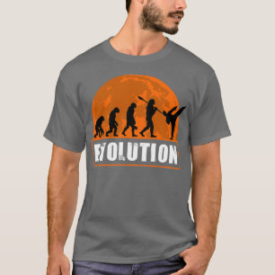 Taekwondo Funny Human Evolution Gift T-shirt