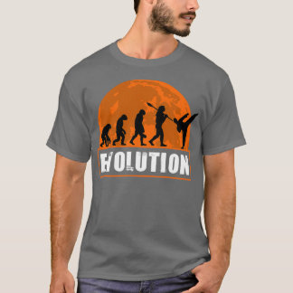 Taekwondo Funny Human Evolution Gift T-shirt